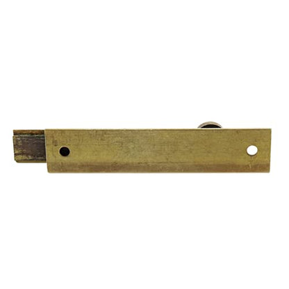 Bitray Solid Surface Bolt 3-inch Brass Antique Door Sliding Bolt - style: 1pcs/Bronze/3 inch