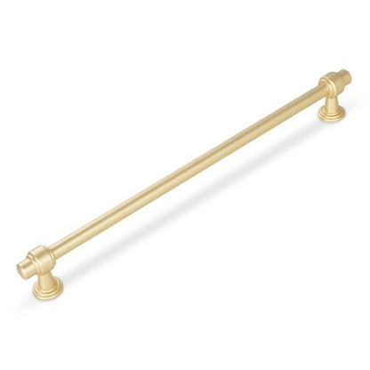 Brushed Gold Kitchen Cabinet Pulls 10 Inch 10 Pack - color: Brushed Gold, size: 10" Hole Center(254mm)