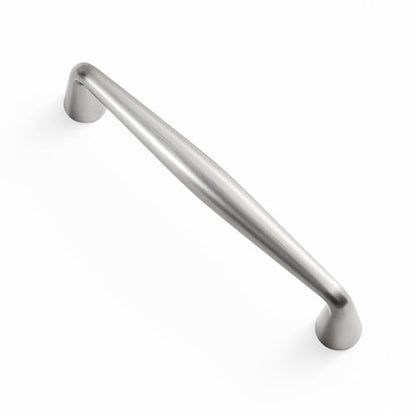 Goo-Ki Brushed Satin Nickel Zinc Alloy Cabinet Handles - 3.78''(96mm) Hole Center Cabinet Pull Hardware for Bedroom, Kitchen, 6 Pack - color: Brushed Satin Nickel, size: 3.8 '' Hole Centers