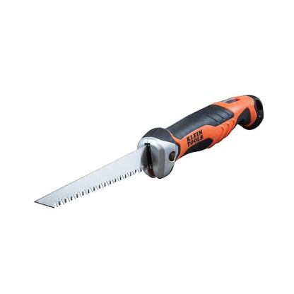 Klein Tools 31737 Folding Jab Saw/Drywall Hand Saw with Lockback at 180 and 125 Degrees and Tether Hole - style: Folding Jab Saw