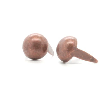 Antique Copper Round Spots 5/16" Dia. Nail Head 100 pk. NH02025-10