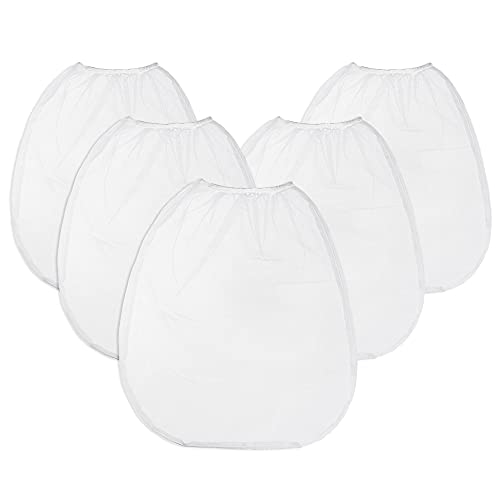 uxcell 250 Micron Paint Screen Bag Fine Mesh Strainer with Elastic Opening for 1 Gallon Buckets 5Pcs - size: 310mmx290mm / 12"x11.4"