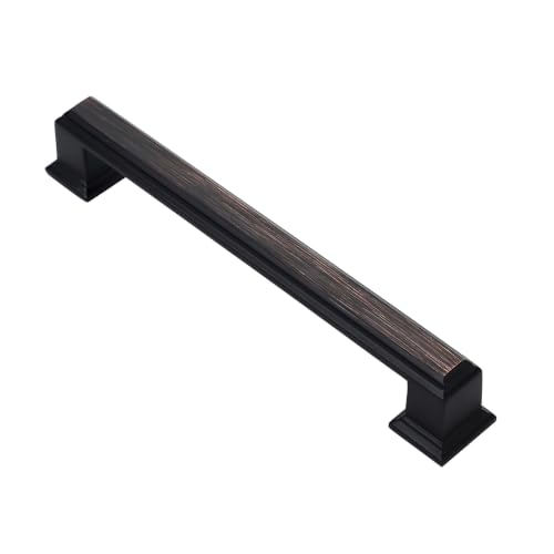 Alzassbg 5" Oil Rubbed Bronze Cabinet Pulls and Handles 10 Pack, AL3071ORB - color: Oil Rubbed Bronze, size: 5" Hole Center