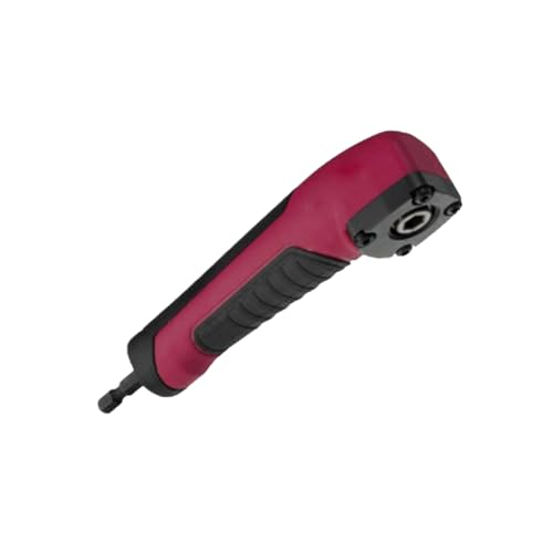 Wokyo Mini Right Angle Power Screwdriver Right Angle Bit Socket Adapter 1/4In 90 Degree Rotatable Screwdriver Kit Wrench, Practical Small Furniture, Ideal for Use in Tight Spaces or Repairs