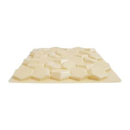 3D Wall Panels Honeycomb Textured Wall Decor for Living Room TV Background