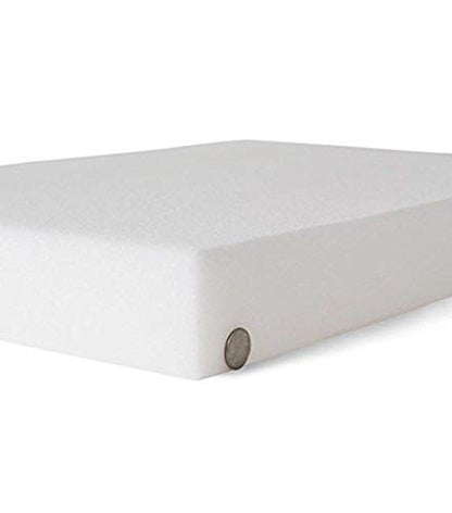 AK TRADING CO. Upholstery Foam Cushion (Great for Chairs, Seat Replacement Foam, Foam Pads and Back Cushions) - Set of 4 (1"H x 24" W x 24" L)