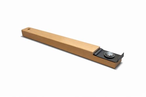 Tru-Lamb Floor Scrapers, 5 Pack, Paint, Stain & Varnish Removal Tools with Red Devil Blades, Professional Scrapers for Surface Prep and Finish Removal (5 Pack, 11" x 1") - size: 11" x 1"