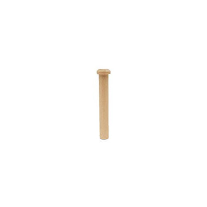 Axle Pegs 2-9/16-inch, Pack of 25 Mini Wooden Pegs for Wood Train Craft, Fits 3/8-inch Hole Wooden Wheels for Crafts, by Woodpeckers - size: 2-9/16 inch