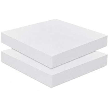 Frienda 2 Pack 3" x 16" x 16" Upholstery High Density Foam Square White - color: White, size: 3" X 16" X 16", style: Square