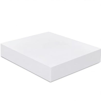 Frienda 1 Pack 5" x 22" x 24" Upholstery High Density Craft Foam, White - size: 5" X 22" X 24"