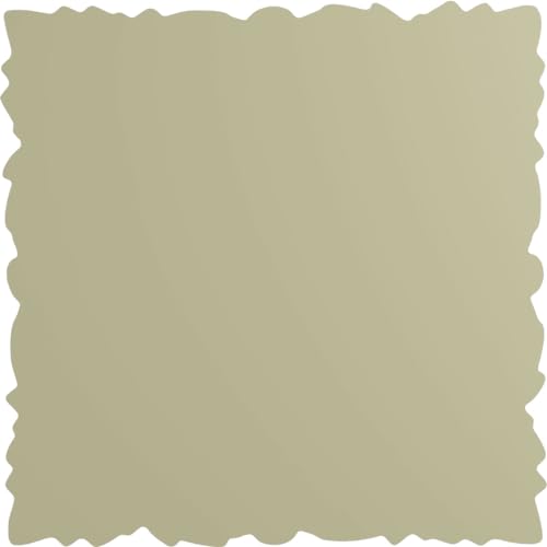 Ekena Millwork ROS07X07AC Acanthus Leaf with Beads Square Rosette, 6 1/8"W x 6 1/8"H x 3/4"P, Primed