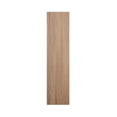 3 1/2" W x 3 1/2" H x 7/8" P Americraft Solid Hardwood Stain Grade Bullseye Rosette with Squared Edge, Red Oak - color: Red Oak, size: 3.5-in. W x 3.5-in. H