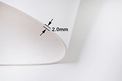 Wento 2.0mm Thick Faux Leather 54''x12'' Vinyl Elephant Skin for Purses Making Leather Straps - color: White, size: 54''x12''