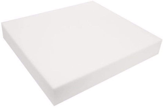 4 X 32" X 32" Upholstery Foam Medium Firm Foam Soft Support (Chair Cushion Square Foam for Dinning Chairs, Wheelchair Seat Cushion Replacement)