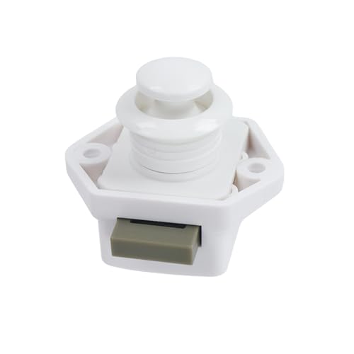 Push Button Latch Cupboard,5200-W 5Set White