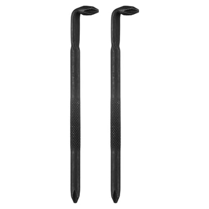 HARFINGTON 2pcs Offset Screwdriver PH2 Phillips Cross Head,Black - size: PH2