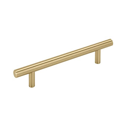 Amerock 5-1/16" Bar Pulls Champagne Bronze Drawer Pull - color: Champagne Bronze, size: 5-1/16 Inch (128 mm) Center-to-Center
