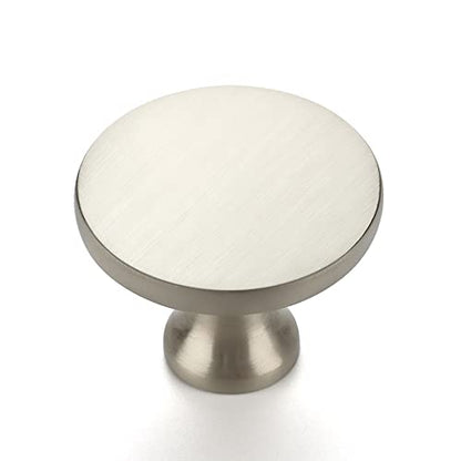 Ravinte Brushed Nickel Round Kitchen Cabinet Knobs Pulls 1-1/4 Inch 30 Pack - color: Brushed Nickel