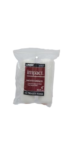 Linzer Impact Foam 1/4 in. x 4 in. W Mini Paint Roller Cover For Smooth Surfaces 2 pk