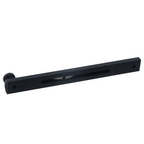 Bitray Slide Bolt Latch of Copper 6 Inch Equipped with Strike Plate&Screws Black Retro Track Door Bolts 2 Sets - style: 2pcs/Black/6inch