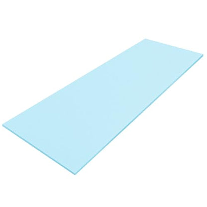 Amylove 1 Pack Upholstery Foam Sheet, 1/2" X 24" X 72", Blue - color: Blue, size: 1/2" X 24" X 72"