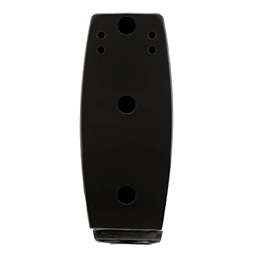 RecPro Black RV Baggage Door Catch Latch | Rounded Compartment Clip | 1 Pack - size: 1 Pack