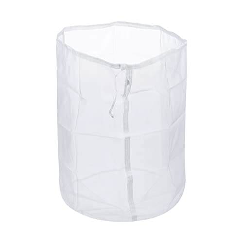 uxcell 100 Mesh Paint Strainer Bag 17.7" Dia Nylon Filter with Drawstring for Filtering Paint, Gasoline, Fuel, Home Brewing - size: 100Mesh