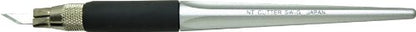 NT Cutter Aluminum Die-Cast Holder Cushioned Grip Art Knife, 1 Knife (D-500GP)