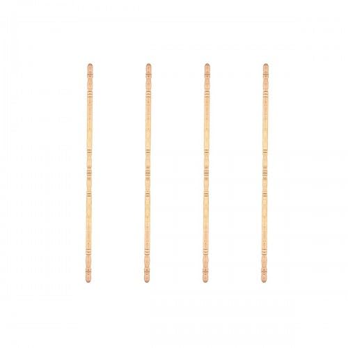Renovators Supply 39-1/4 in Beechwood Corner Protectors Pack of 4 - color: Light Oak, size: Pack of 4