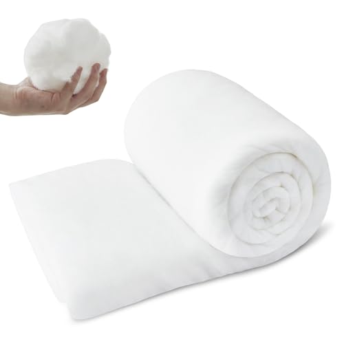 RRKTP Upholstery Batting for Quilting, 230 GSM Dacron Polyester Quilt Batting for Sewing, Cushion Wrap for Foam Padding, DIY Projects, 50x60 Inch - size: 50"x60"