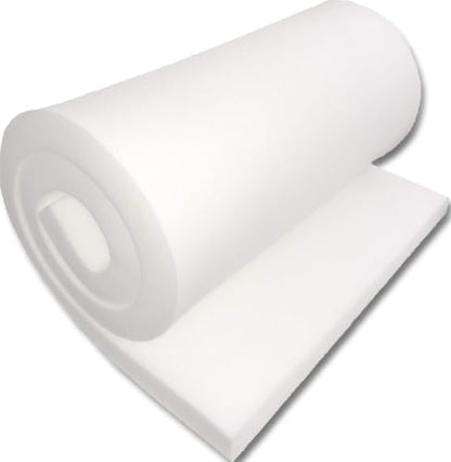 FoamTouch 3"x24"x72" high Density Polyurethane Foam, 3 x24 x72 inches, White - style: 3 x 24 x 72 inches