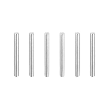 MECCANIXITY 6Pcs 1/16" x5/8" Dowel Pins Cylindrical Shelf Support Pegs - size: 1/16"x5/8"