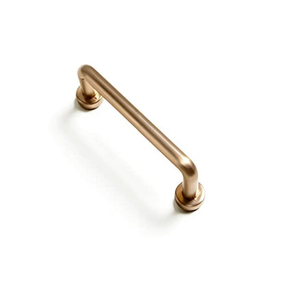 Goo-Ki 6 Pack 3" Center to Center Warm Champagne Bronze Modern Cabinet Pulls Solid Contemporary Home Improvement Hardware Brushed Drawer Pulls Zinc Alloy Kitchen Handles - color: Warm Champagne Bronze, size: 3'' Center to Center