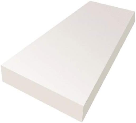 FoamRush 7" H x 48" W x 96" L Premium Quality Upholstery Cushion High Density, Seat Replacement, Sheet Padding Made in USA - color: High Density, size: 7" H x 48" W x 96"
