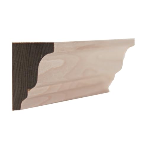 EWSC16 Solid Crown 1-3/8" High x 1" Deep Moulding. Unfinished, Cherry, 42" - color: Cherry, size: 42 inches