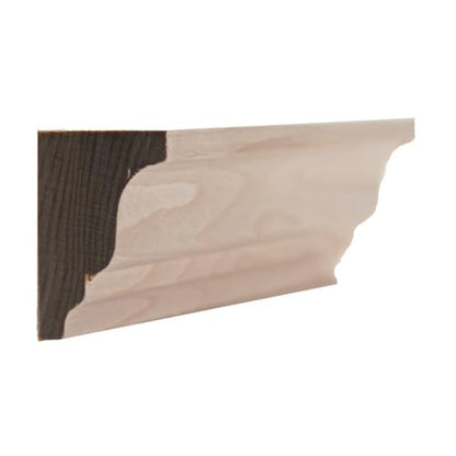 EWSC16 Solid Crown 1-3/8" High x 1" Deep Moulding. Unfinished, Cherry, 42" - color: Cherry, size: 42 inches