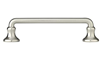 Richelieu Toulon 3 3/4-inch (96 mm) Brushed Nickel Round Cabinet Pull - color: Brushed Nickel, size: 3 3/4 in (Pack of 1)