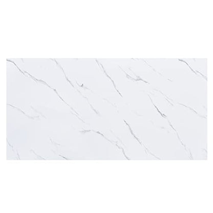 Haimin 3D Wall Panels Peel and Stick Marble Tile Look 10 Pack Waterproof - color: White-LYB