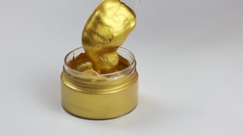 DGAGA Metallic Acrylic Paint - Gold, Silver, 1.69 oz - Metallic Paint for Crafts, Glass, Rocks, Wood, Canvas, Fabric, Ceramic - color: Metallic Gold + Silver Paint