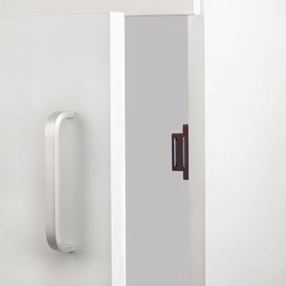 SDTWZW Magnetic Cabinet Door Catch, Brown, Pack of 4 - color: Brown