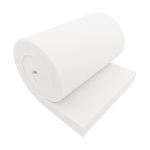 GoTo Foam 3" Height x 30" Width x 72" Length 35ILD (Semi-Firm) Upholstery Cushion Made in USA - color: Semi-Firm, size: 3x30x72