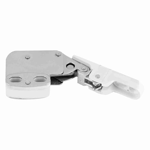 Generic Push to Open Cabinet Latch, ABS Retardant Anti Slip Touch Catch Lock, with Spring Release Mechanism, for Kitchen Cupboard Bedroom Doors