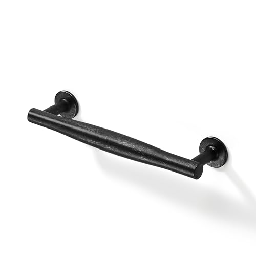 Sailing 10 Pack Cabinet Handles-5"/128mm Antique Black Cabinet Pulls for Kitchen Bathroom Living Room Bedroom Modern Drawer Handles - color: Antique Black, size: 5"(128mm) Hole Center-10Pcs