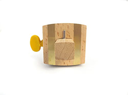 Pin Marking Gauge Beechwood Square Head with Brass Wear Strips
