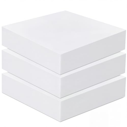 Frienda 3 Pack 6" x 24" x 24" Upholstery High Density Foam Cushion - size: 6 x 24 x 24 Inch