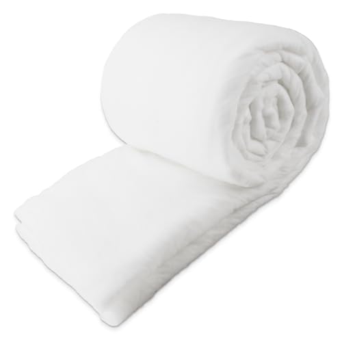 Upholstery Batting Dacron Polyester Cushion Wrap, 1/2 Inch Thick Batting for Foam Padding, Cushions and DIY Upholstery Projects - size: 36" Wide x 5 Yards