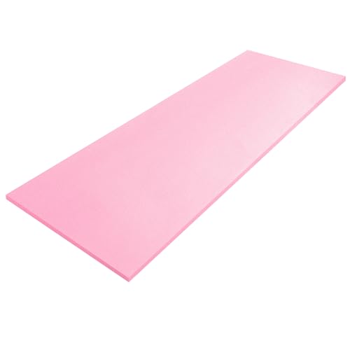 Amylove 1 Pack Upholstery Foam Sheet, 1/2" X 24" X 72", Pink - color: Pink, size: 1/2" X 24" X 72"