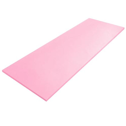 Amylove 1 Pack Upholstery Foam Sheet, 1/2" X 24" X 72", Pink - color: Pink, size: 1/2" X 24" X 72"