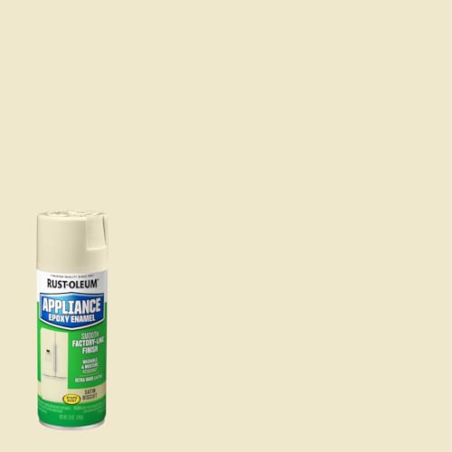 Rust-Oleum Appliance Epoxy Biscuit Spray Paint - color: Biscuit, size: 12 Ounce (Pack of 1)