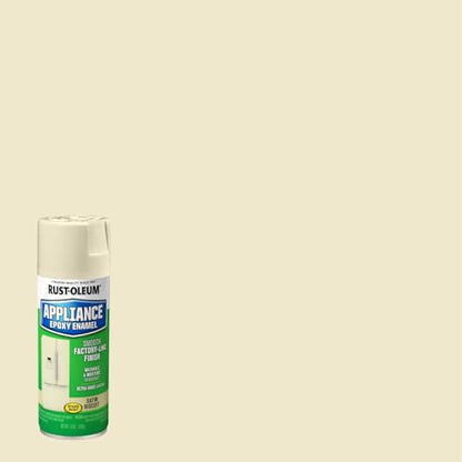 Rust-Oleum Appliance Epoxy Biscuit Spray Paint - color: Biscuit, size: 12 Ounce (Pack of 1)